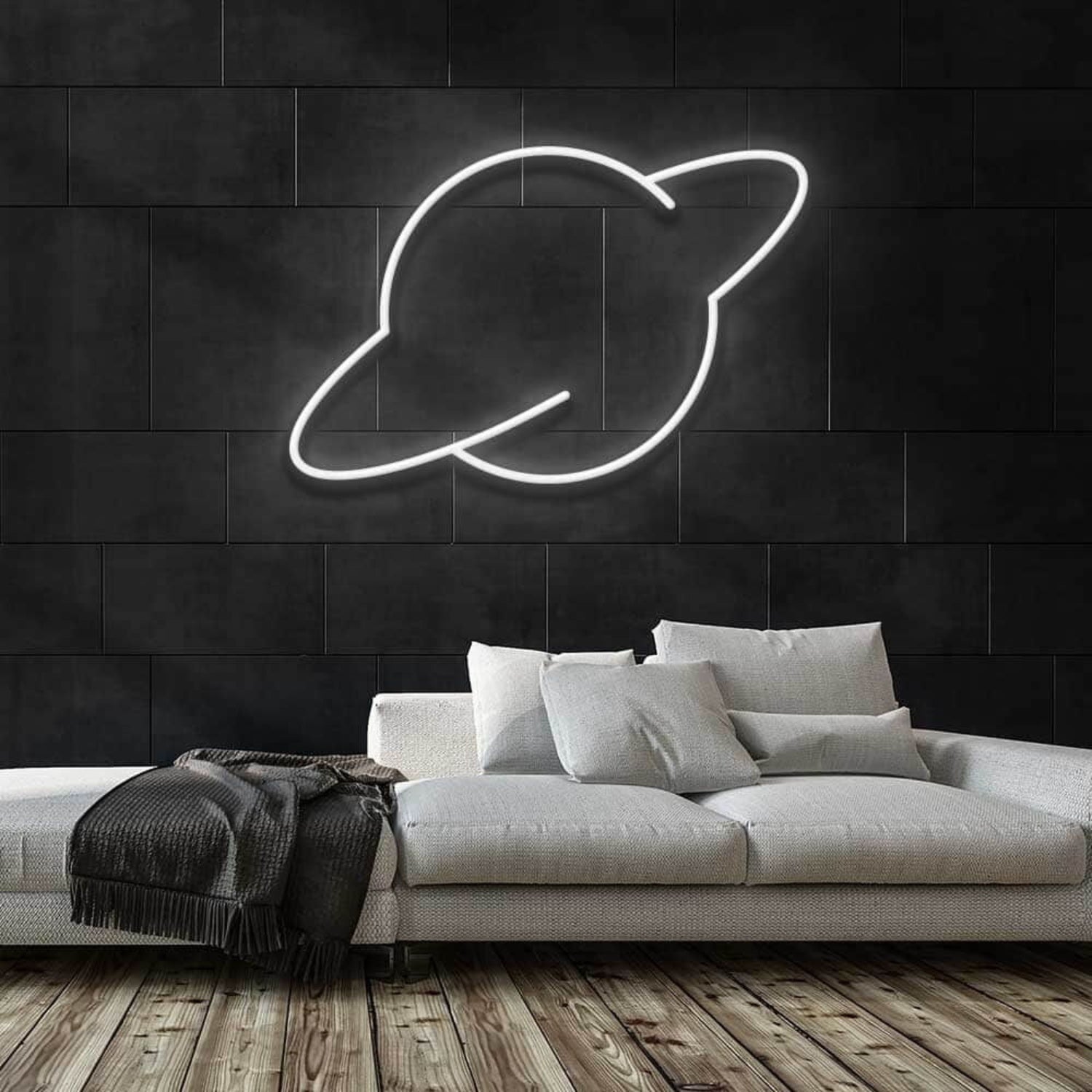 Saturn Led Neon Sign - Shineneon