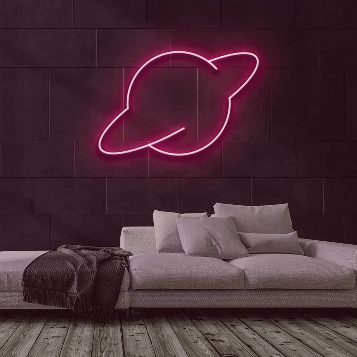 Saturn Led Neon Sign - Shineneon