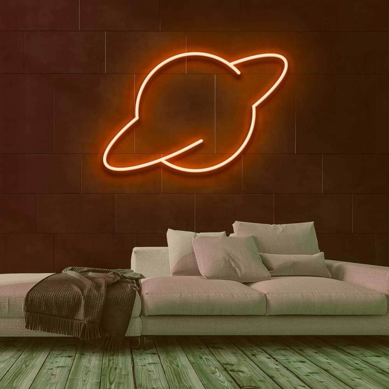 Saturn Led Neon Sign - Shineneon