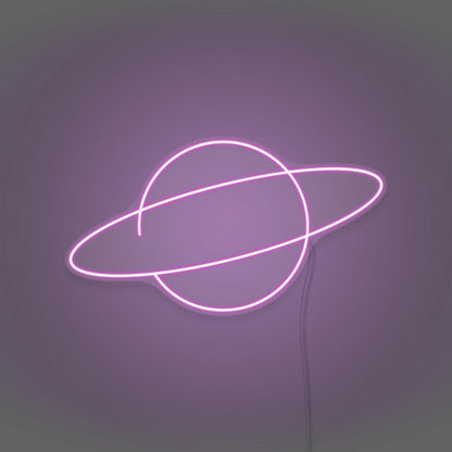 Saturn Led Neon Sign Bedroom Wall Art | Shineneon