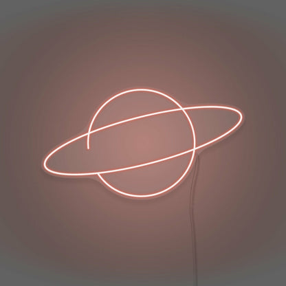Saturn Led Neon Sign Bedroom Wall Art | Shineneon