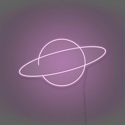 Saturn Led Neon Sign Bedroom Wall Art - Shineneon