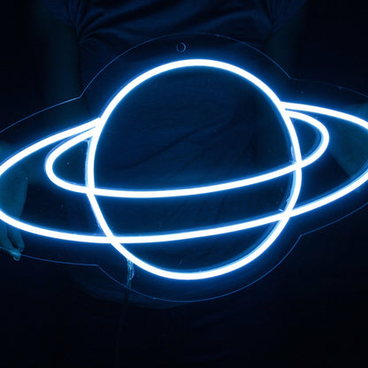 Saturn Led Neon Sign Bedroom Wall Art - Shineneon