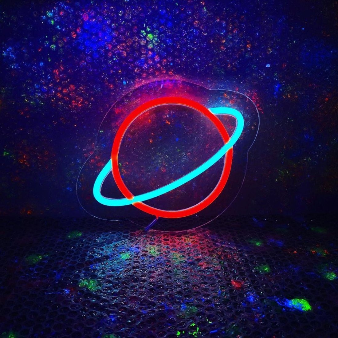 Saturn Planet Led Sign Business Neon Sign - Shineneon