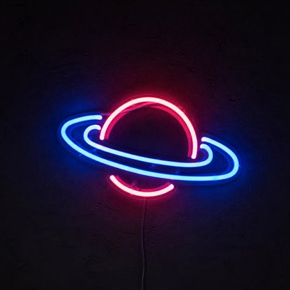 Saturn Planet Vintage LED Neon Sign - Shineneon