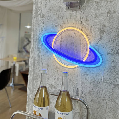 Saturn Room Decor Led Neon Sign Wall Art | Shineneon
