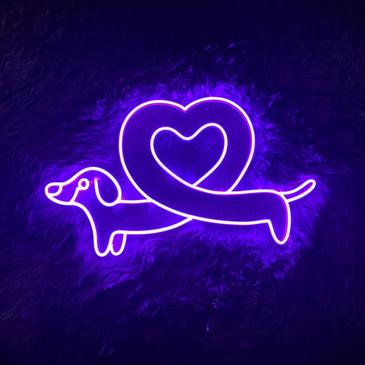 Sausage Dog Led Sign