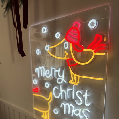 Sausage Dog Light-Up Led Neon Sign Wall Art | Shineneon