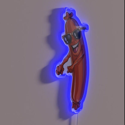 Sausage Floss Party Yummy Oktoberfest German Rgb Led Neon Sign - Shineneon