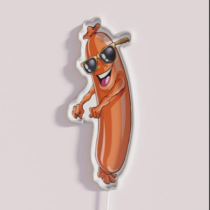 Sausage Floss Party Yummy Oktoberfest German Rgb Led Neon Sign - Shineneon