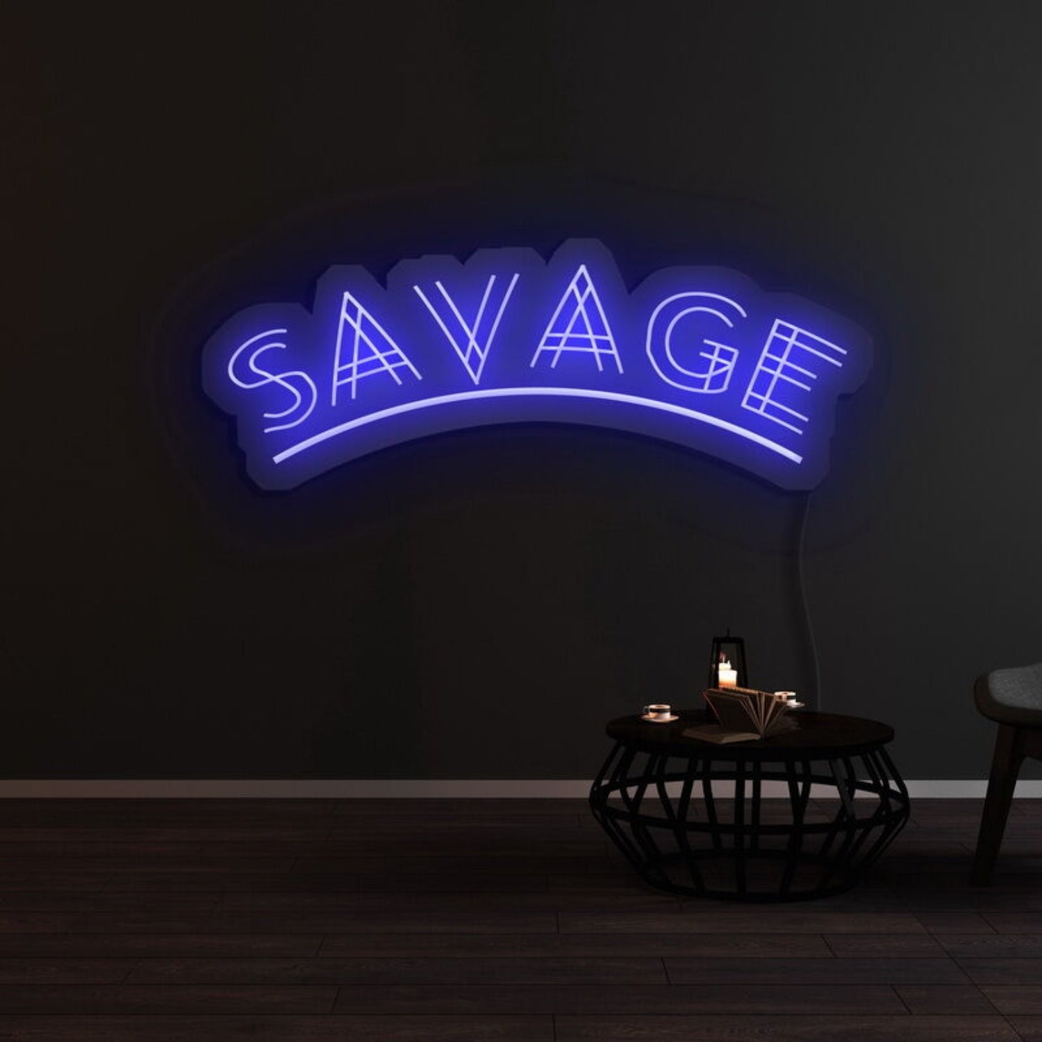 Savage Led Neon Sign For Bold And Playful Spaces | Shineneon
