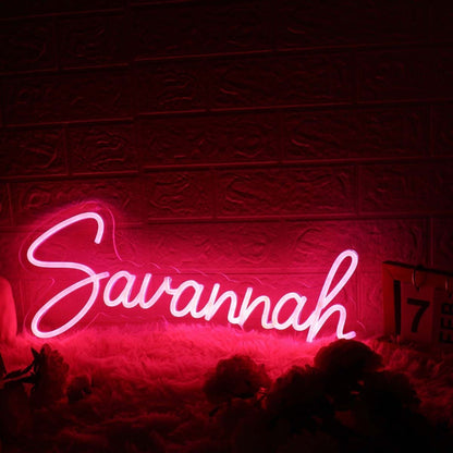 Savannah Red Led Neon Sign - Shineneon