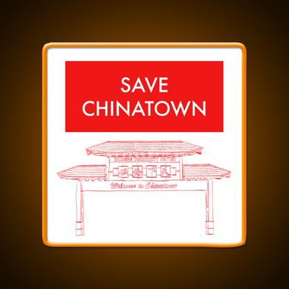 Save Chinatown Asian Cultural Led Neon Sign Rgb Color - LED neon sign view 6