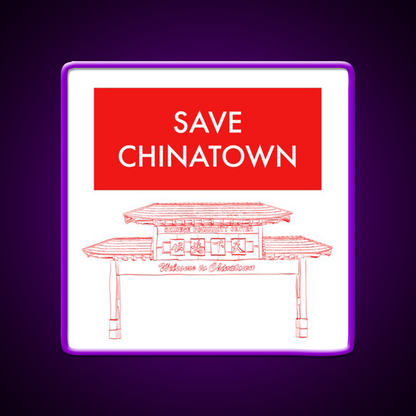 Save Chinatown Asian Cultural Led Neon Sign Rgb Color - LED neon sign view 9