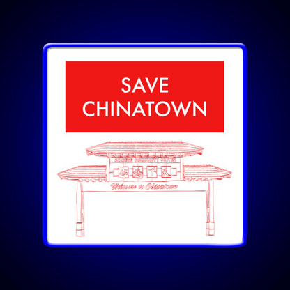 Save Chinatown Asian Cultural Led Neon Sign Rgb Color - Shineneon