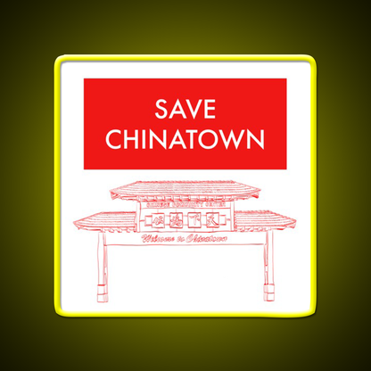 Save Chinatown Asian Cultural Led Neon Sign Rgb Color - LED neon sign view 7