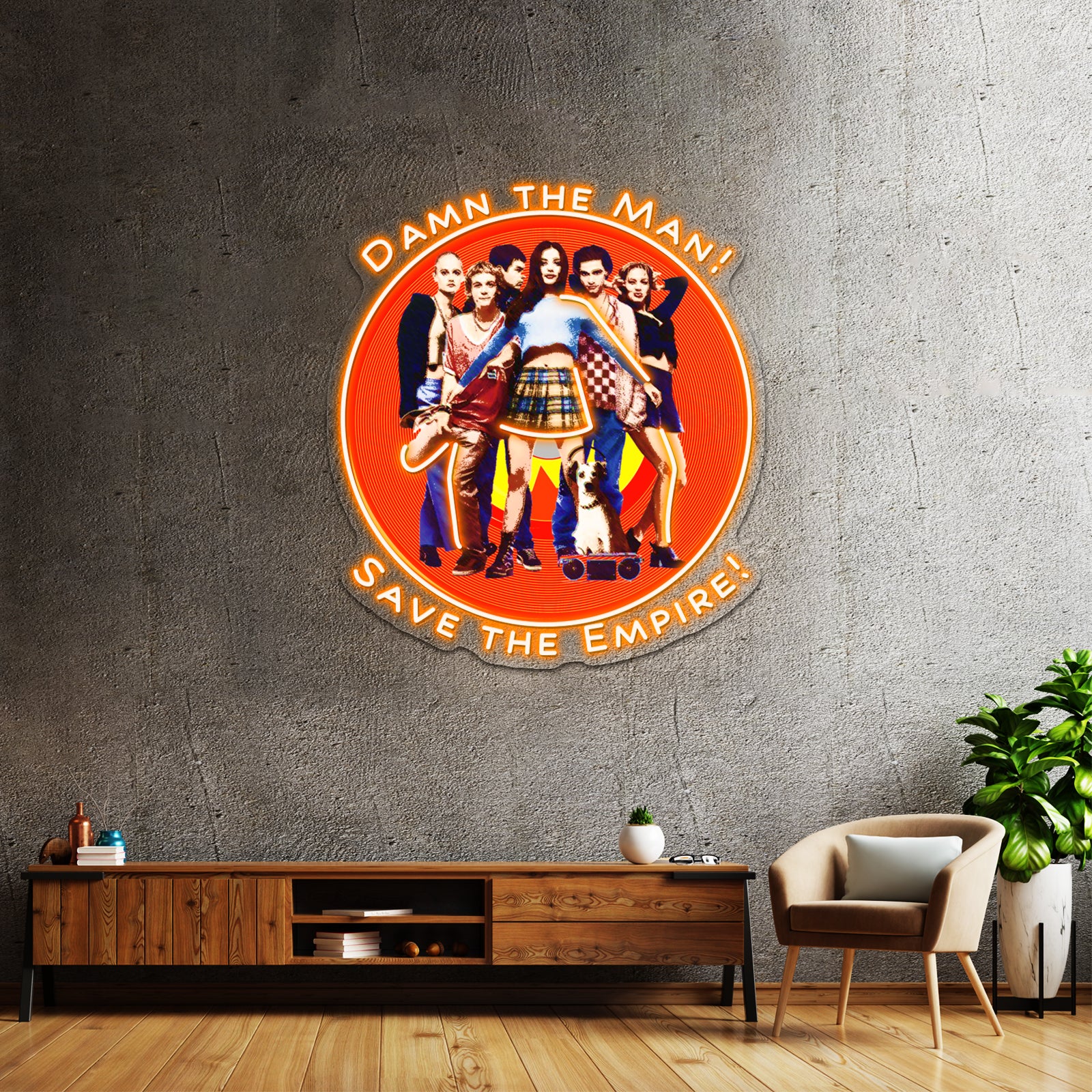 Save The Empire Artwork Custom Led Signs | Shineneon