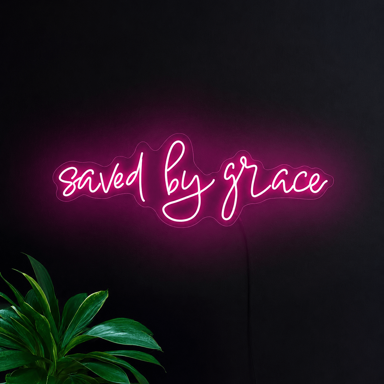 Saved By Grace LED Neon Sign - Shineneon