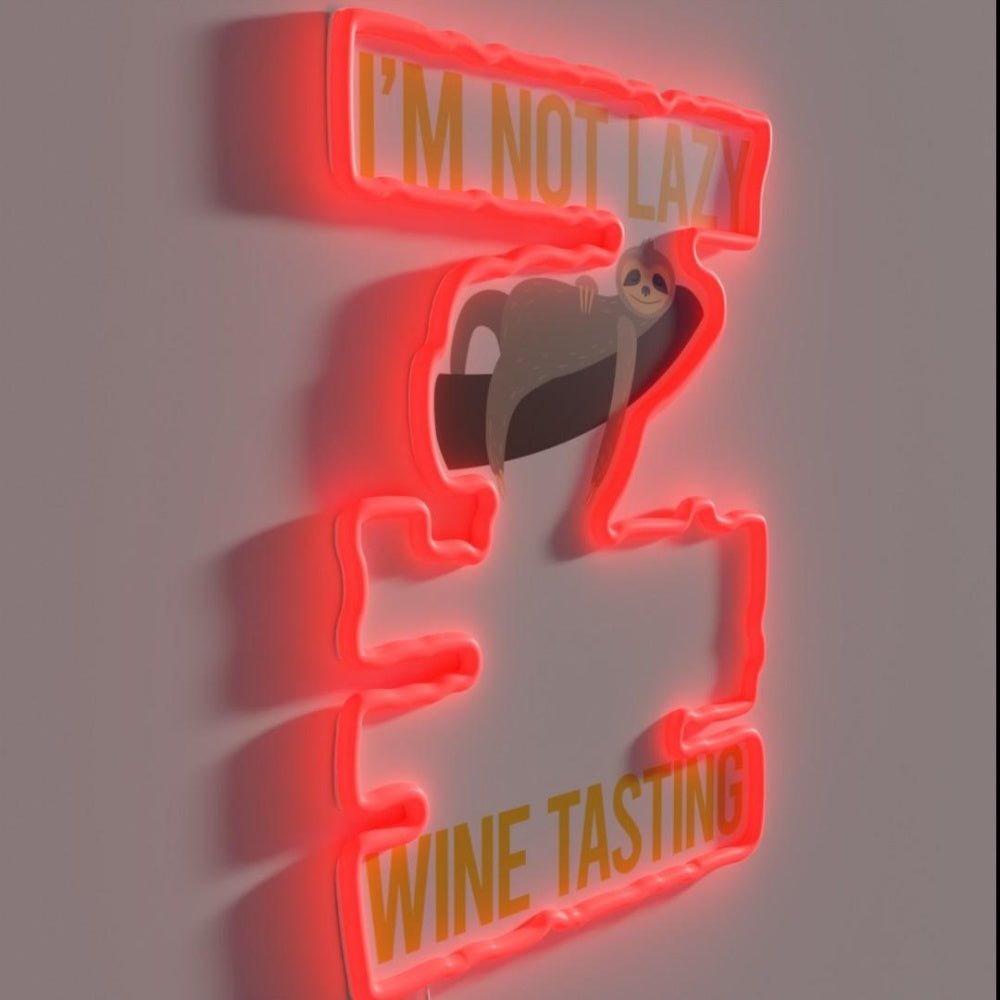 Saving Energy Wine Tasting Rgb Led Neon Sign - Shineneon