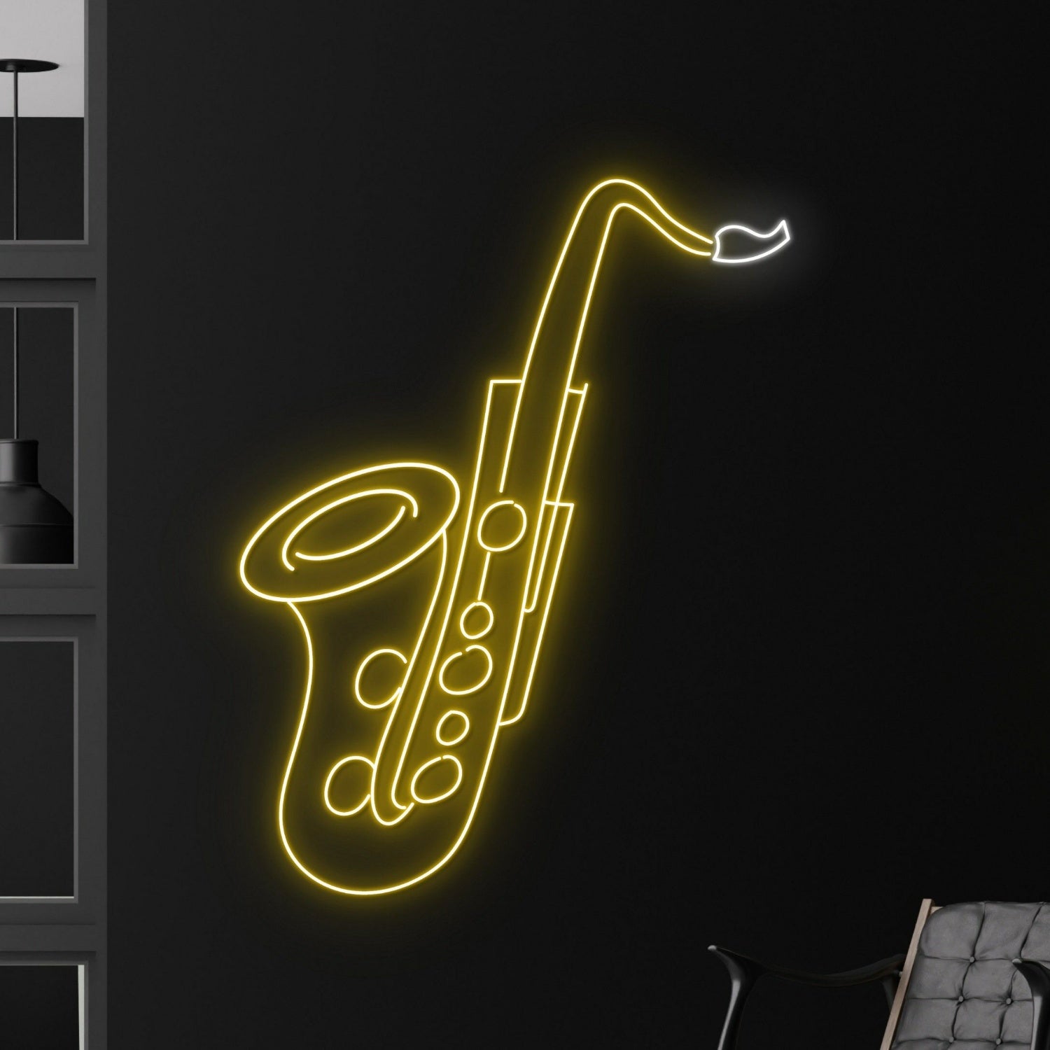Saxophone Led Neon Sign Custom Saxophone Light Bar Club Decor | Shineneon