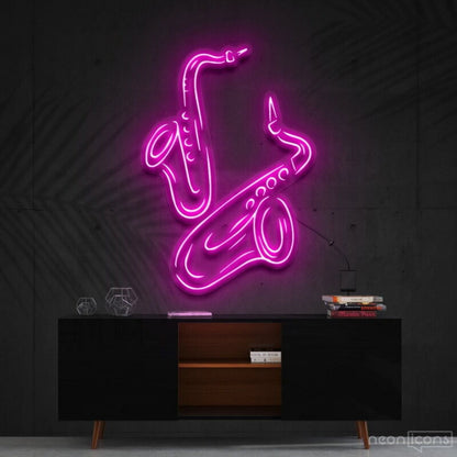 Saxophones Led Neon Sign For Music Lovers | Shineneon