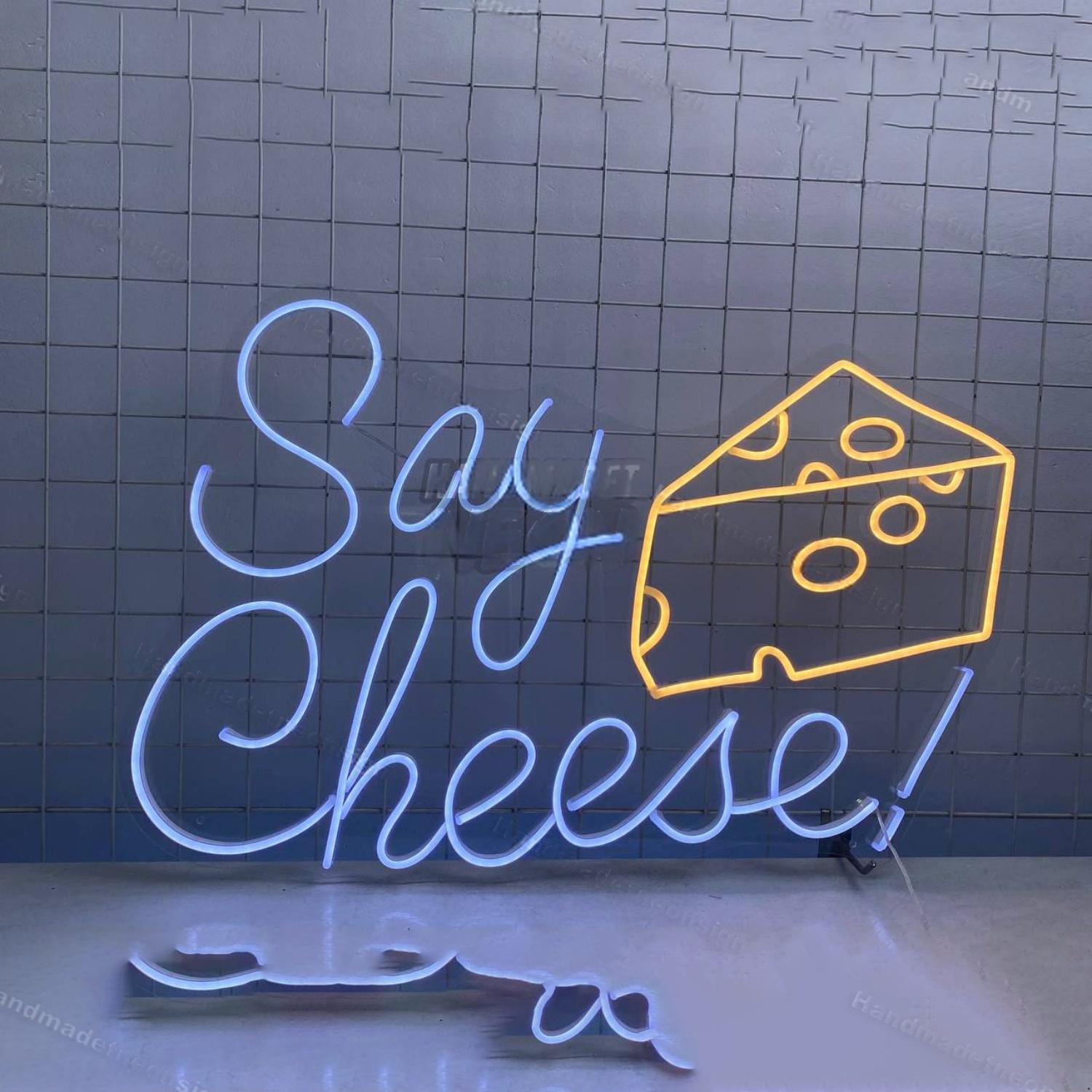 Say Cheese Led Neon Sign Led Decor | Shineneon
