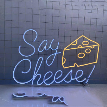 Say Cheese Led Neon Sign Led Decor | Shineneon