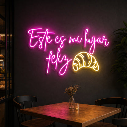 Say Set LED Neon Sign Garage Man Cave Neon Sign real lifestyle scene