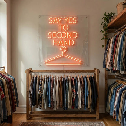 Say Yes To Second Hand LED Neon Sign - Shineneon