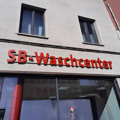Sb Waschcenter 3D Frontlit Letters Metal Led Sign - Shineneon