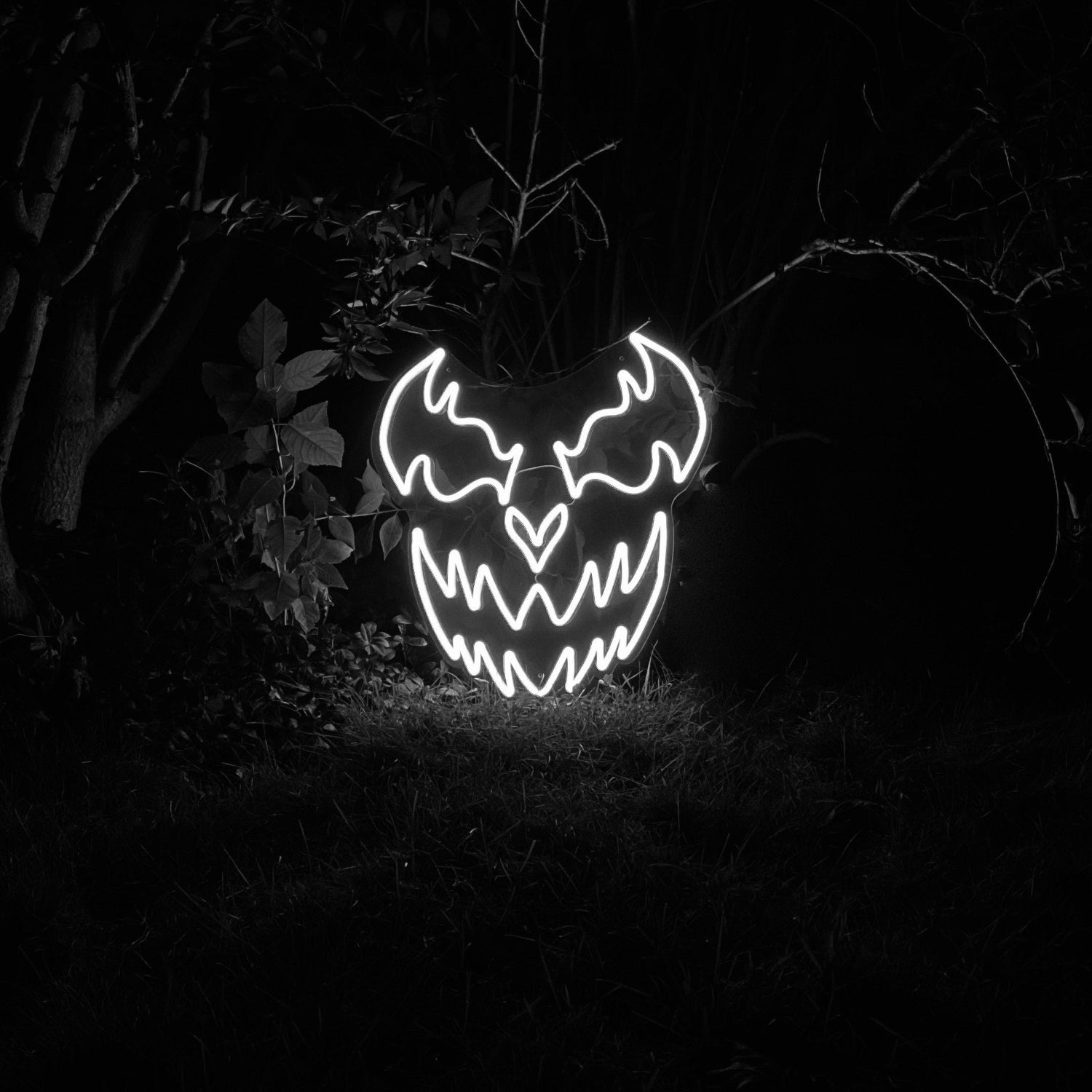 Scary Face Halloween Neon Sign | Shineneon