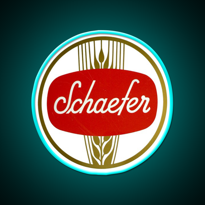 Schaefer Beer Fm Schaefer Brewing New York Beer Bar Decor Led Neon Sign Rgb Color - Size and dimension reference