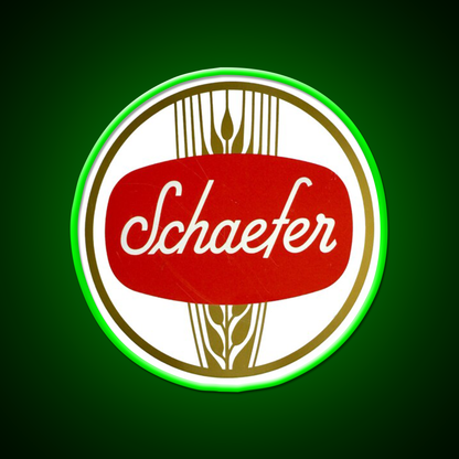 Schaefer Beer Fm Schaefer Brewing New York Beer Bar Decor Led Neon Sign Rgb Color - LED neon sign view 8