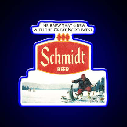 Schmidt Beer Nature Scene Beer Bar Decor Led Neon Sign Wall Decor Rgb Color - LED neon sign view 5