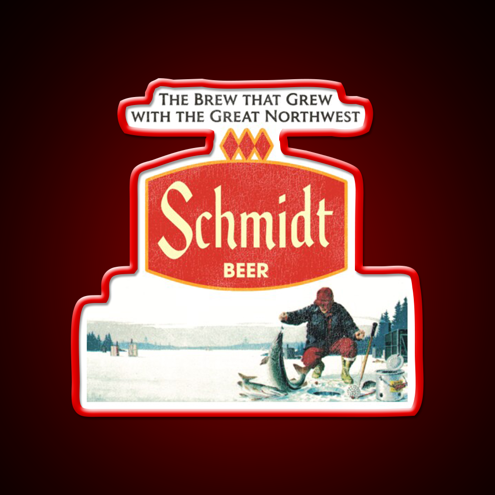 Schmidt Beer Nature Scene Beer Bar Decor Led Neon Sign Wall Decor Rgb Color - LED neon sign view 10
