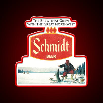 Schmidt Beer Nature Scene Beer Bar Decor Led Neon Sign Wall Decor Rgb Color - LED neon sign view 10