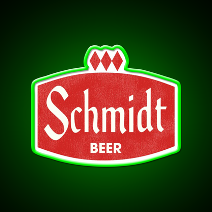 Schmidt Beer Retro Defunct Brewing Beer Bar Decor Led Neon Sign Rgb Color - LED neon sign view 8