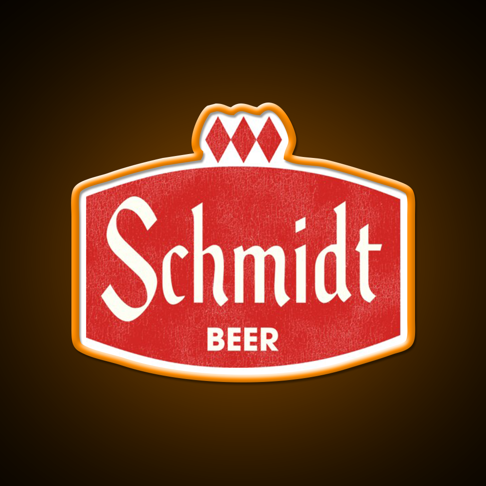 Schmidt Beer Retro Defunct Brewing Beer Bar Decor Led Neon Sign Rgb Color - LED neon sign view 6