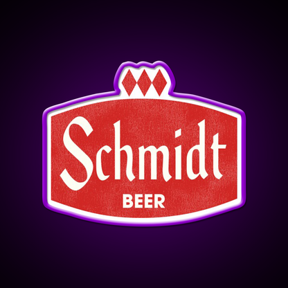 Schmidt Beer Retro Defunct Brewing Beer Bar Decor Led Neon Sign Rgb Color - LED neon sign view 9