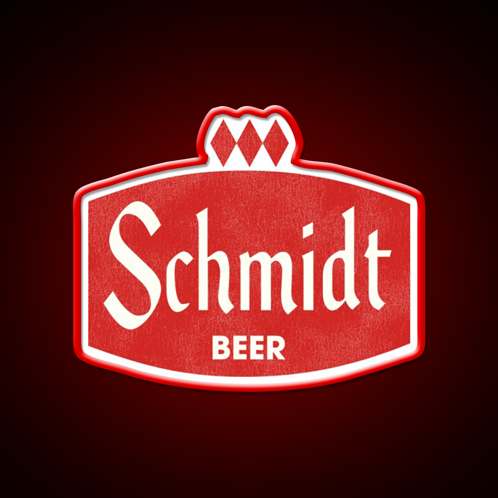 Schmidt Beer Retro Defunct Brewing Beer Bar Decor Led Neon Sign Rgb Color - LED neon sign view 10