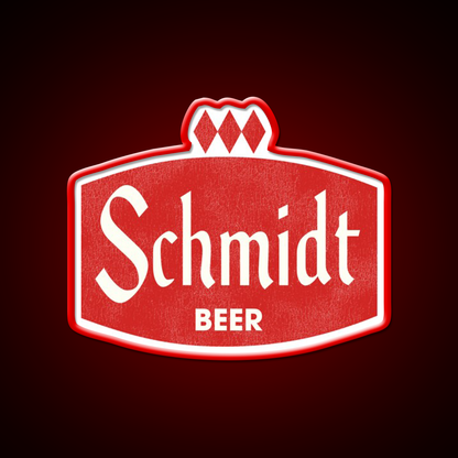 Schmidt Beer Retro Defunct Brewing Beer Bar Decor Led Neon Sign Rgb Color - LED neon sign view 10