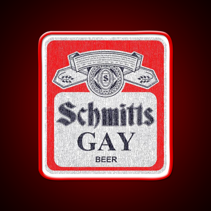 Schmitts Gay Beer Bar Decor Led Neon Sign Rgb Color - LED neon sign view 10