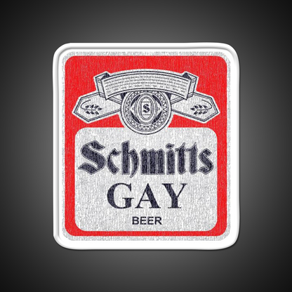 Schmitts Gay Beer Bar Decor Led Neon Sign Rgb Color - LED neon sign view 11