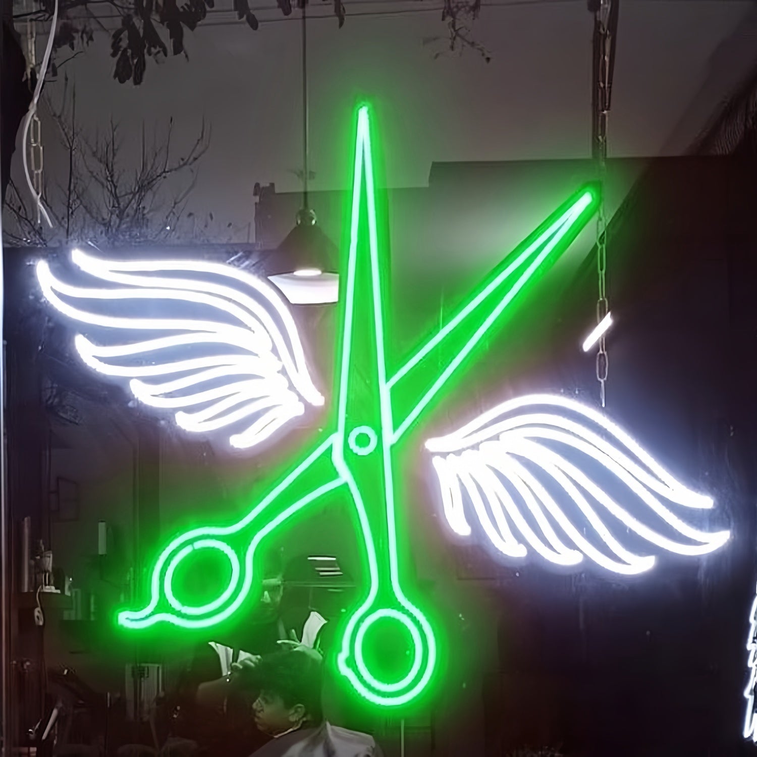 Scissors Beauty Salon Light Up Your Space With Neon Style | Shineneon