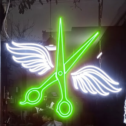 Scissors Beauty Salon Light Up Your Space With Neon Style | Shineneon
