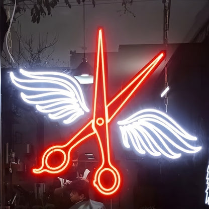 Scissors Beauty Salon Light Up Your Space With Neon Style | Shineneon