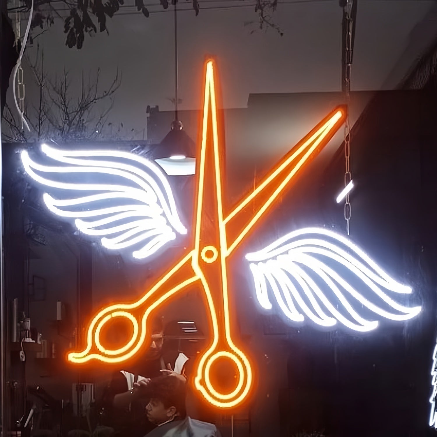 Scissors Beauty Salon Light Up Your Space With Neon Style | Shineneon