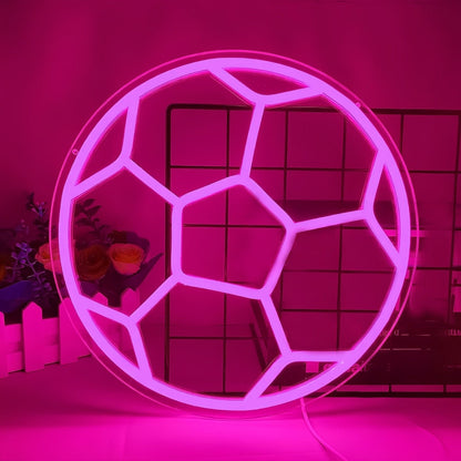 Score Every Goal Neon Soccer Ball Sign - Shineneon