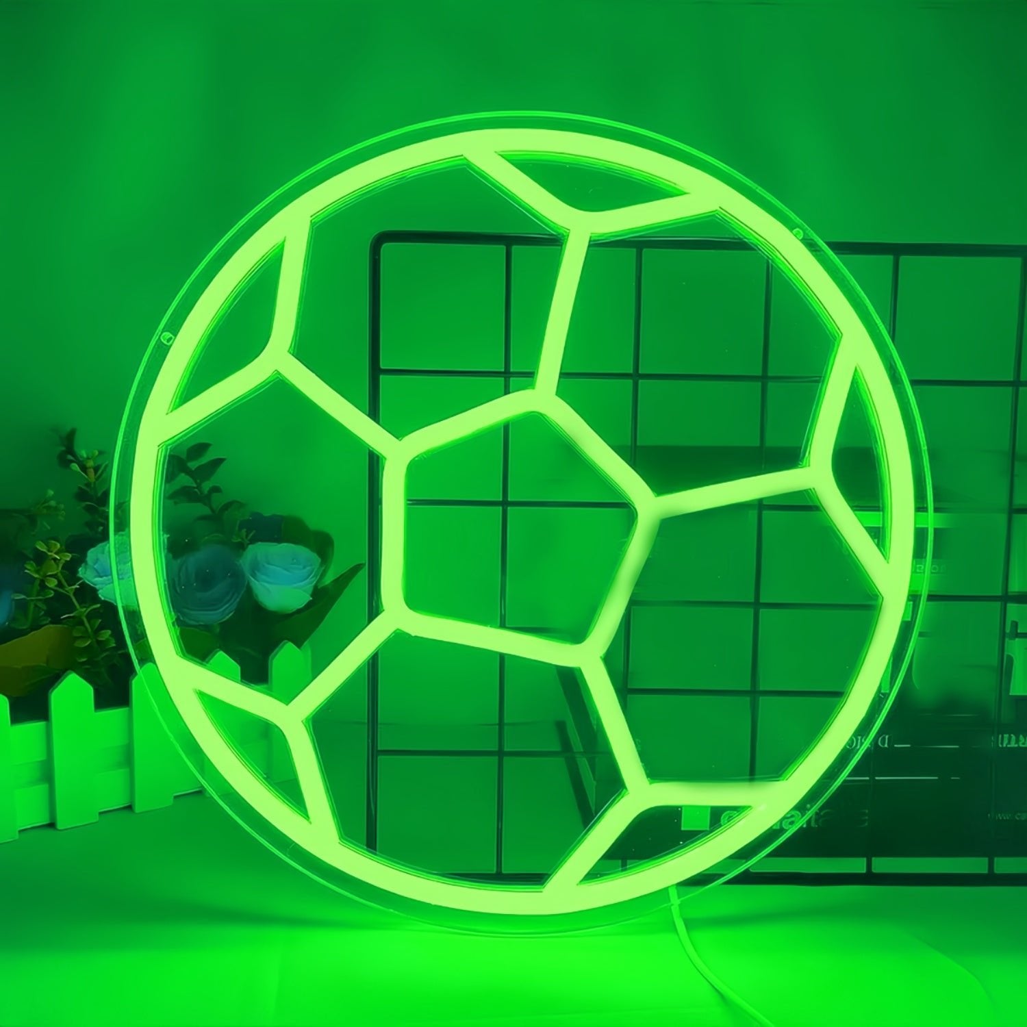 Score Every Goal Neon Soccer Ball Sign - Shineneon
