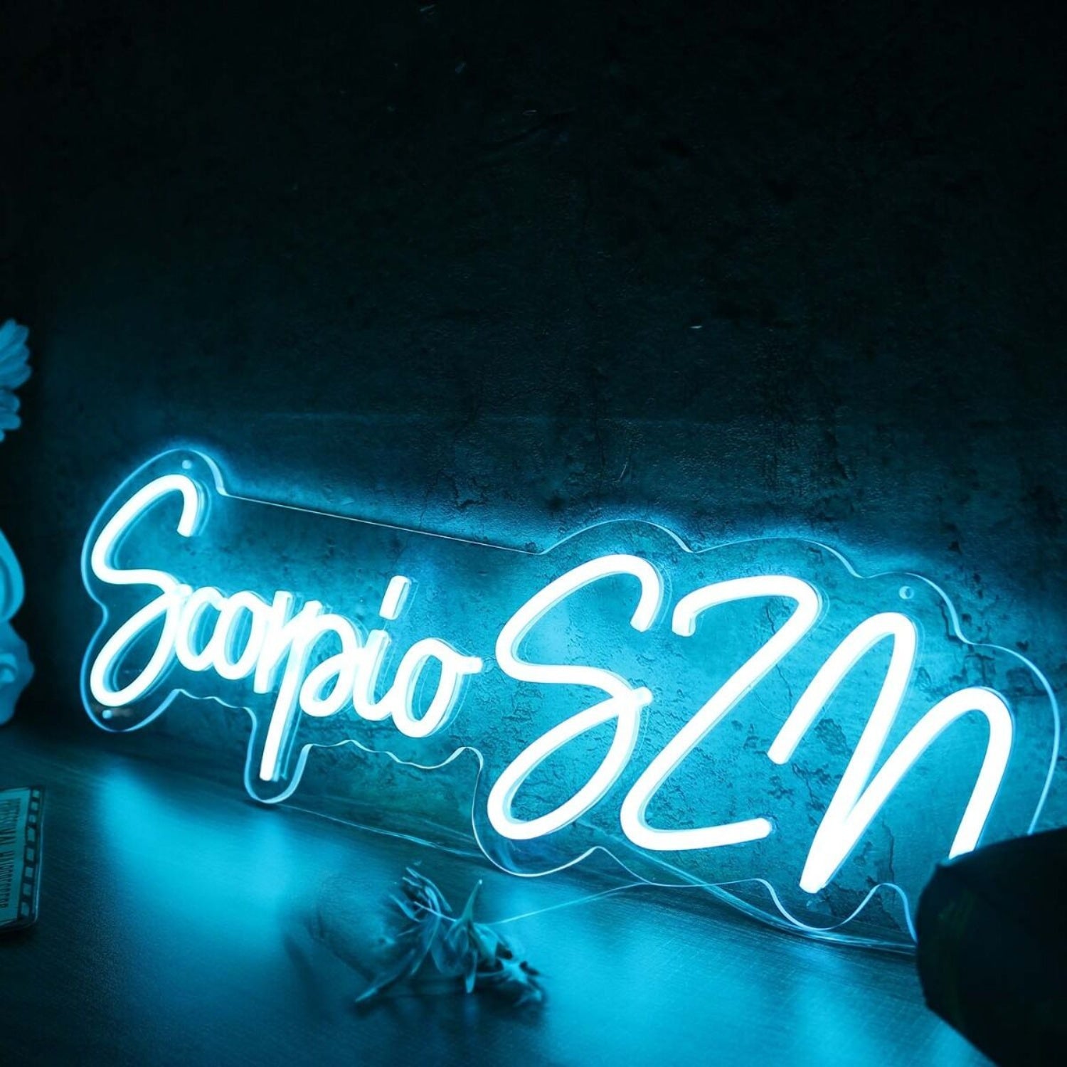Scorpio Szn Blue Led Neon Sign - Shineneon